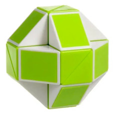 Пластикова головоломка Змійка Рубіка GREEN SCT404 зелена Smart Cube