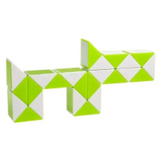 Пластикова головоломка Змійка Рубіка GREEN SCT404 зелена Smart Cube