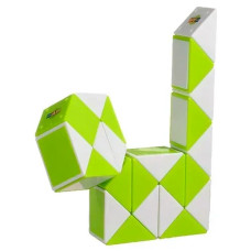 Пластикова головоломка Змійка Рубіка GREEN SCT404 зелена Smart Cube