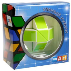 Пластикова головоломка Змійка Рубіка GREEN SCT404 зелена Smart Cube