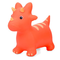 Дитяча іграшка-стрибун "Динозавр" MS 4846(Orange) гума, до 20 кг Bambi