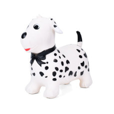 Дитяча іграшка-стрибун "Цуценя" MS 4160(White) гума, до 20 кг Bambi