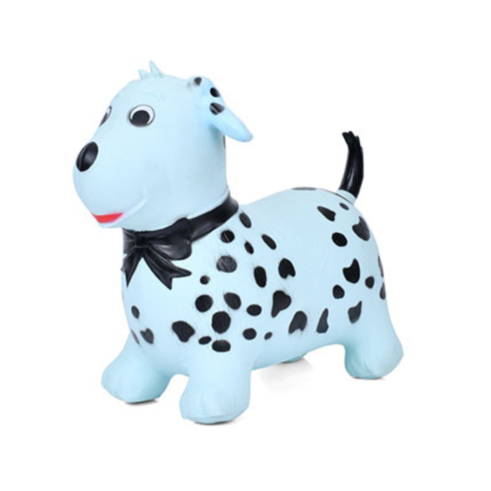 Дитяча іграшка-стрибун "Цуценя" MS 4160(Blue) гума, до 20 кг Bambi