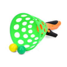 Дитяча спортивна гра Пастка M 2019P(Green) пластик, 2 кульки Bambi