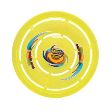 Літаюча тарілка Sports Fun MR 0133(Yellow) діаметр 20 см Bambi
