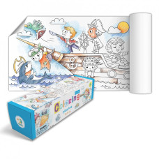 Дитяча розмальовка "Пірати" DoDo 300329 розмір 70х16 см DoDo Toys