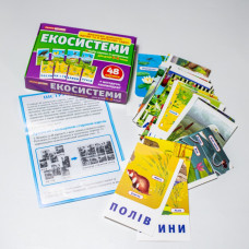 Набір тематичних карток "Екосистеми" 13169003 для дітей 4-6 років Ranok Creative