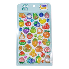 Набір 3D-наліпок "Тікі фрукти" Tiki Wiki 51367 серії Crystal Tiki Wiki