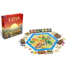 Стратегічна настільна гра CATAN R100UA від 10 років, 3-4 гравця Rozum