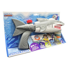 Водний пістолет Shark Foam F9101(Grey) стріляє піною, дальність 4-5 метрів Bambi