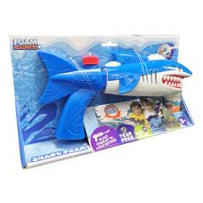 Водний пістолет Shark Foam F9101(Blue) стріляє піною, дальність 4-5 метрів Bambi