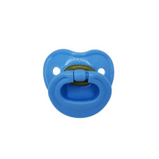 Дитяча пустушка латексна MGZ-0550(Blue) від 6 місяців Mega Zayka
