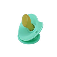 Дитяча пустушка латексна MGZ-0550(Turquoise) від 6 місяців Mega Zayka