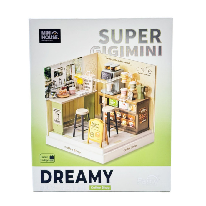 Конструктор-румбокс Кав'ярня Mini House 8034-MH серії "Інтер'єр Міні" Mini House