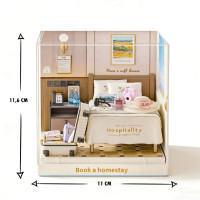 Конструктор-румбокс Готельний номер Mini House 8038-MH серії "Інтер'єр Міні" Mini House