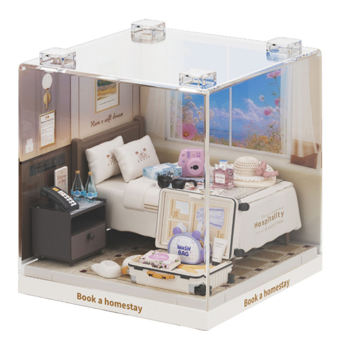Конструктор-румбокс Готельний номер Mini House 8038-MH серії "Інтер'єр Міні" Mini House