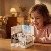 Конструктор-румбокс Готельний номер Mini House 8038-MH серії "Інтер'єр Міні" Mini House