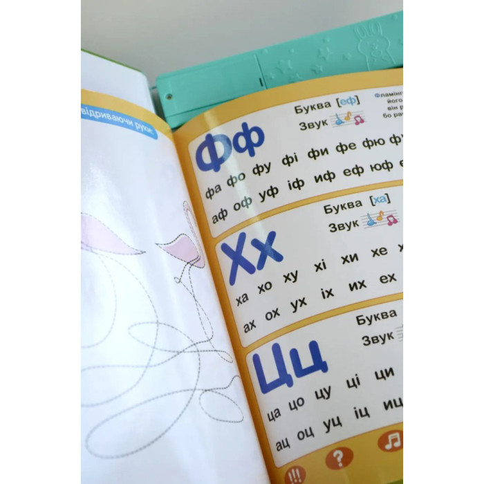 Навчальна електронна книжка «Абетка звірят» SK 0052 вірші, музика, пісні Limo Toy