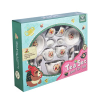 Дитячий набір посуду Tea set 868-E6-3 порцеляна, 17 предметів Bambi