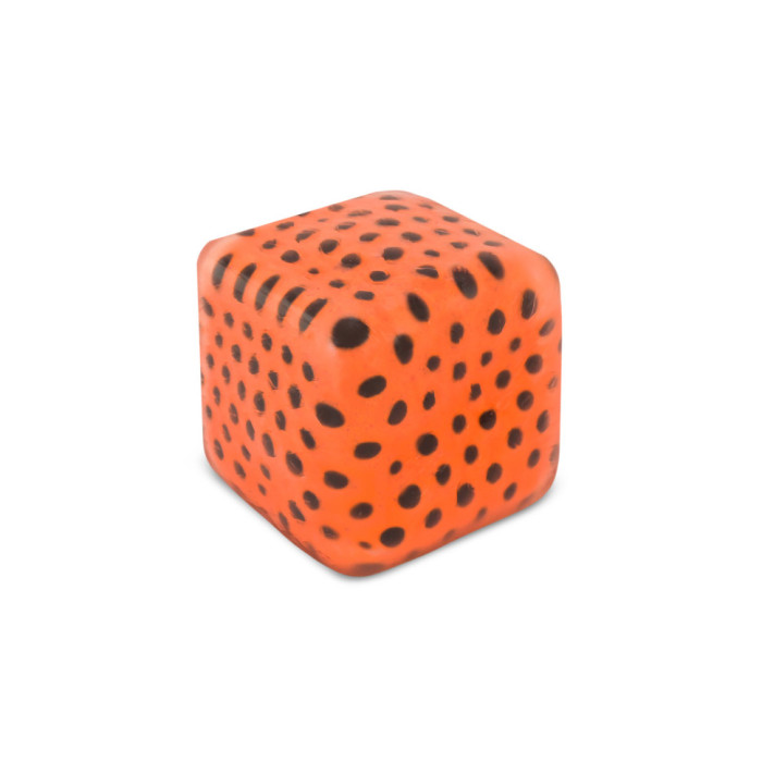 Антистрес Неоновий куб із кульками YD2565(Orange) 5×5×5 см YabbaDabba