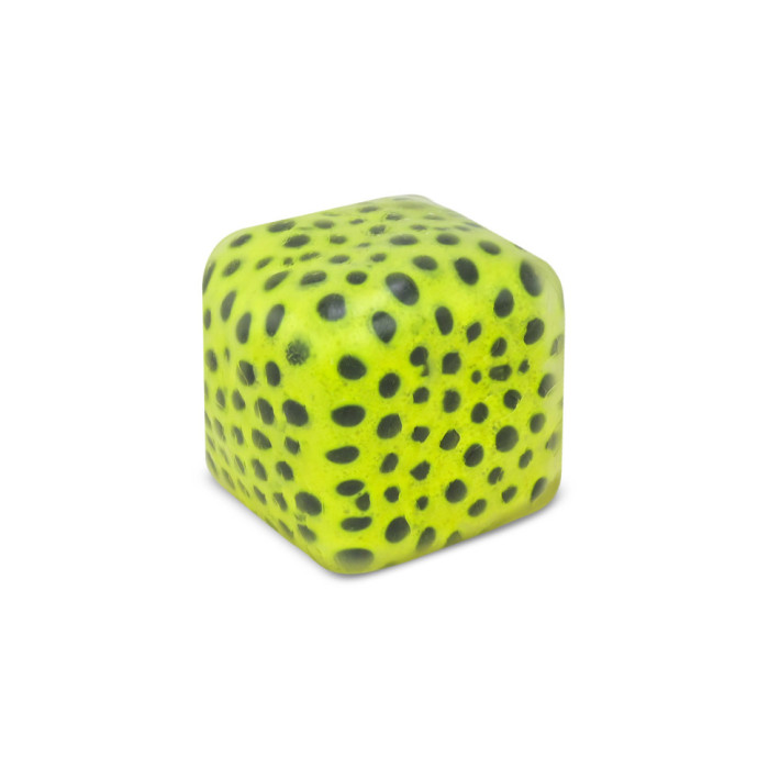 Антистрес Неоновий куб з кульками YD2565(Yellow) 5×5×5 см YabbaDabba