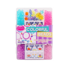 Набір для створення прикрас Colorful Beads 11538 намистини, декоративні елементи Bambi