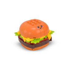 Конструктор дитячий "Western fast food: Hamburger" 1024A-1, пластик, 93 деталі Bambi