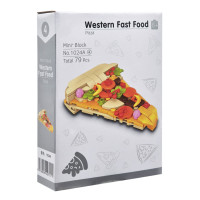 Конструктор дитячий "Western fast food: Pizza" 1024A-4, пластик, 79 деталей Bambi