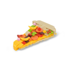 Конструктор дитячий "Western fast food: Pizza" 1024A-4, пластик, 79 деталей Bambi