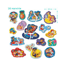 Дитячий набір магнітів "Ігровий майданчик" 200668, 20 великих магнітів DoDo Toys
