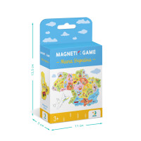 Дитячий пазл "Магнітна карта України" 200241, 28 елементів DoDo Toys