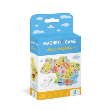 Дитячий пазл "Магнітна карта України" 200241, 28 елементів DoDo Toys
