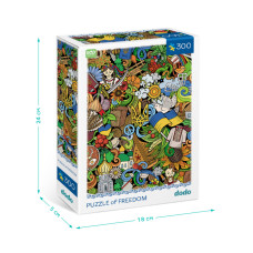 Пазл класичний "Український настрій" 300587, 300 елементів DoDo Toys
