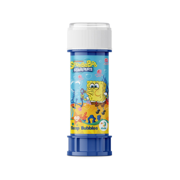 Мильні бульбашки "Sponge Bob" 200706 з лабіринтом, об'єм 60 мл DoDo Toys