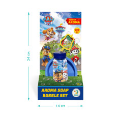 Ароматичні мильні бульбашки "Paw Patrol" 200732 об'єм 150 мл, 3 палички DoDo Toys