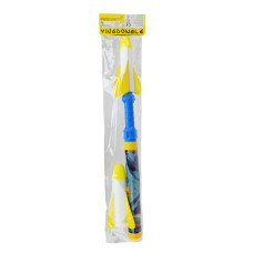 Розважальна Запускалка з ракетами JZ7904(Blue) 61 см, 2 ракети Bambi
