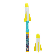 Розважальна Запускалка з ракетами JZ7904(Turquoise) 61 см, 2 ракети Bambi