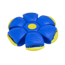 Дитяча іграшка М'яч-трансформер 87008H-3(Blue) 16 см зі світлом Bambi