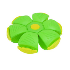Дитяча іграшка М'яч-трансформер 87008H-3(Green) 16 см зі світлом Bambi