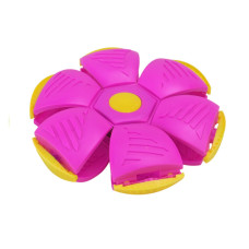 Дитяча іграшка М'яч-трансформер 87008H-3(Pink) 16 см зі світлом Bambi