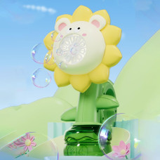 Мильні бульбашки Flower Bubble Machine BJC-5A(Bear-Yellow) зі світлом Bambi