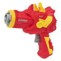 Розважальна гра-запускалка Динозаврик 123-1K4(Red) 6 дисків Bambi