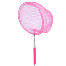 Сачок для метеликів MS 4387(Pink) телескопічна ручка 35см/83см, діаметр 19 см Bambi