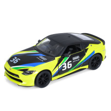 Машинка інерційна 2023 Nissan Fairlady Z KT5443WF(Yellow) 1:36, 12 см, відчиняються двері Kinsmart