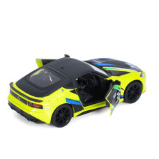 Машинка інерційна 2023 Nissan Fairlady Z KT5443WF(Yellow) 1:36, 12 см, відчиняються двері Kinsmart