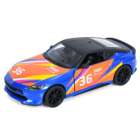 Машинка інерційна 2023 Nissan Fairlady Z KT5443WF(Blue) 1:36, 12 см, відчиняються двері Kinsmart