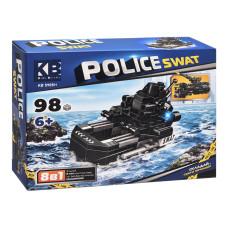 Дитячий конструктор Police SWAT KB 5905H пластик, 98 деталей Limo Toy