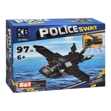 Дитячий конструктор Police SWAT KB 5905G пластик, 97 деталей Limo Toy