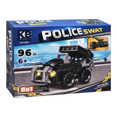 Дитячий конструктор Police SWAT KB 5905F пластик, 96 деталей Limo Toy