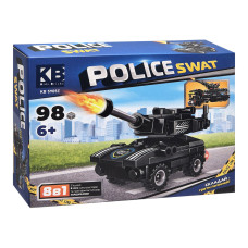Дитячий конструктор Police SWAT KB 5905E пластик, 98 деталей Limo Toy